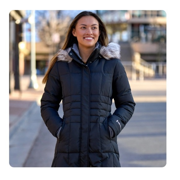 Free Country Women's Plus Size Full Length Splendor Down Jacket - 3X - Picture 2 of 12